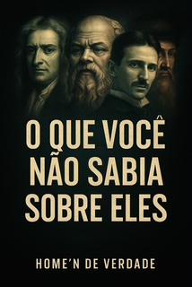 4 personagens que foram cada um, um homem de valor com a frase: O que você não sabia sobre eles